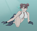 Tenten's Swim 03 by darkbunny666