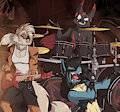 *YCH*_Rockin' out by Fuf