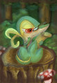 Snivy - Alef by Nakuri