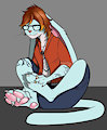 Toe Playing Cabbit