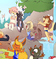 *YCH*_Fun in the forest by Fuf