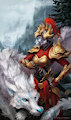 The Dragon and The Princess by Etis