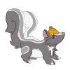 Smol skunkie! by ButterscotchLollipop