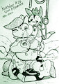 2019 Kinktober #29 Size Difference by Felino