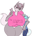 Slicc and his mama by Slickerwolf