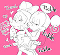 Mickey & Minnie doodle by hentaib