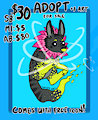 [Open] Adopt For Sale: Forest Spirit [Toilet Art] by ToiletTrauma