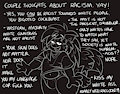 Honesty on Race by RoareyRaccoon