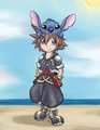 Sora's Stitch Hat by HazelBun