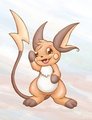 Raichu Says Hi by HazelBun