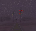 Train Approaching a Distance Away by moyomongoose