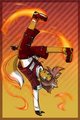 Burning it up Red