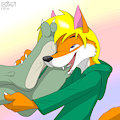 Blond fox isn't done worshipping Legosina yet by DrJavi