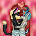 Azurite and Siegfried Nuzzle by Raintide