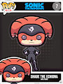Shade the Echidna - POP Style - made by Waltodile by AngelCam7