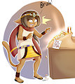 Sana the lil egyptian cat thief by QuiteSplendid