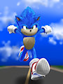 Sonic by ZanderTheRaccoon