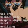 Lady and the cats (DIsney vore) by Anyonarex