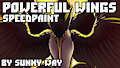 Powerful wings - Speedpaint