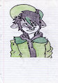 old fursona headshot by Pupgunnie
