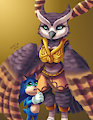Longclaw The Owl by JoVeeAl