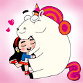 Never Go Away, Unicorn! by Sanukibito