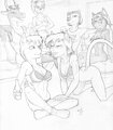 Its a Girls Night only Slumber Party! by Azirik