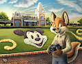 Disneyland Entrance by pandapaco