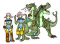 FFXII Penelo Feral Earth Tyrant TF and Aftermath by Ivanks