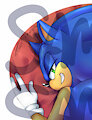sonic_3D mousepad by soina