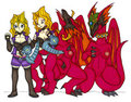 Mai Anthro Harpy Pet Dragon TF V3.0 by Ivanks