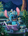 Stitch: The Ugly Duckling by pandapaco