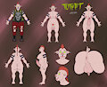 Tuffet all grown up ref sheet by shoggothscum