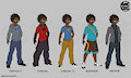 Chris: human form ref by DjChris