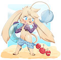 Mogki Summer Time Chibi by MozameMogki