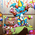 Sven the Cake eating Kaiju~ by PrincessCres