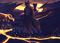 Veil on his homeworld, Vale. by GenesisWilde