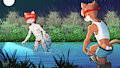 there is a lake. by eldiman