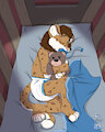 sleepycub ych by Teedraws