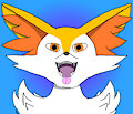 #SocialistTeeth Braixen (7-9-2020) by Lloxie