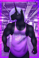 Anton in the gym by wolfarter