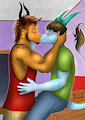 [OC] Matthew and Rodney by wolfarter