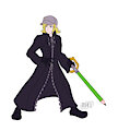 Myself dressed with Organization XIII’s coat by GarPhaN