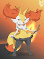 braixen by DiacordST