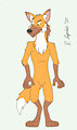 Maned Wolf Guy by redricklupine