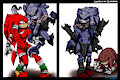 COMMISSIONS: Knuckles, Mimic, Dr Finitevus... by Mimy92Sonadow