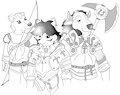 PumWa Nathan And Zedd Warrior Party - 2019 by tannim