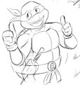TMNT sketch by BlueBee
