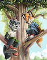 Art and Biro by pandapaco