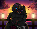 Commission for Luckyrainbowwolf by kake0078